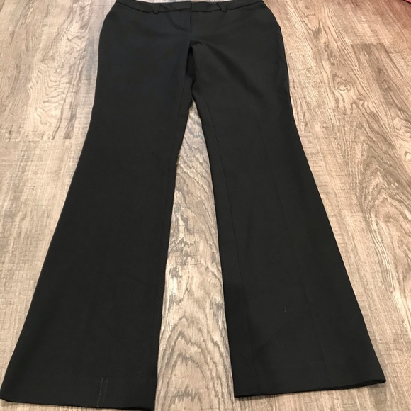 Express Pants - Express Editor Black Trousers Sz 8
